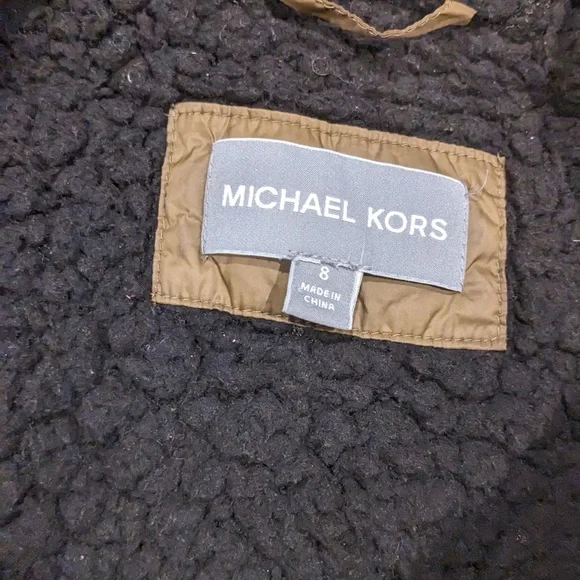 Michael Kors fleece coat - Picture 9 of 9